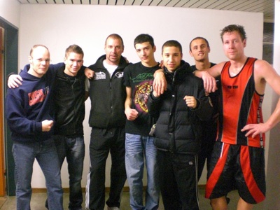 Team Stein nach dem Kmpfen