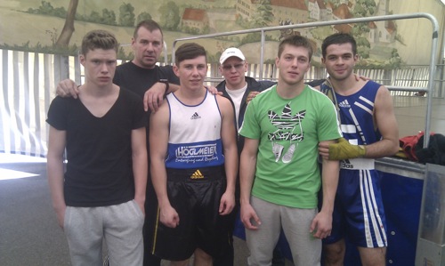 Das Team des Boxring TSV Stein