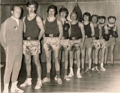 Boxstaffel des TSV Stein von 1976
